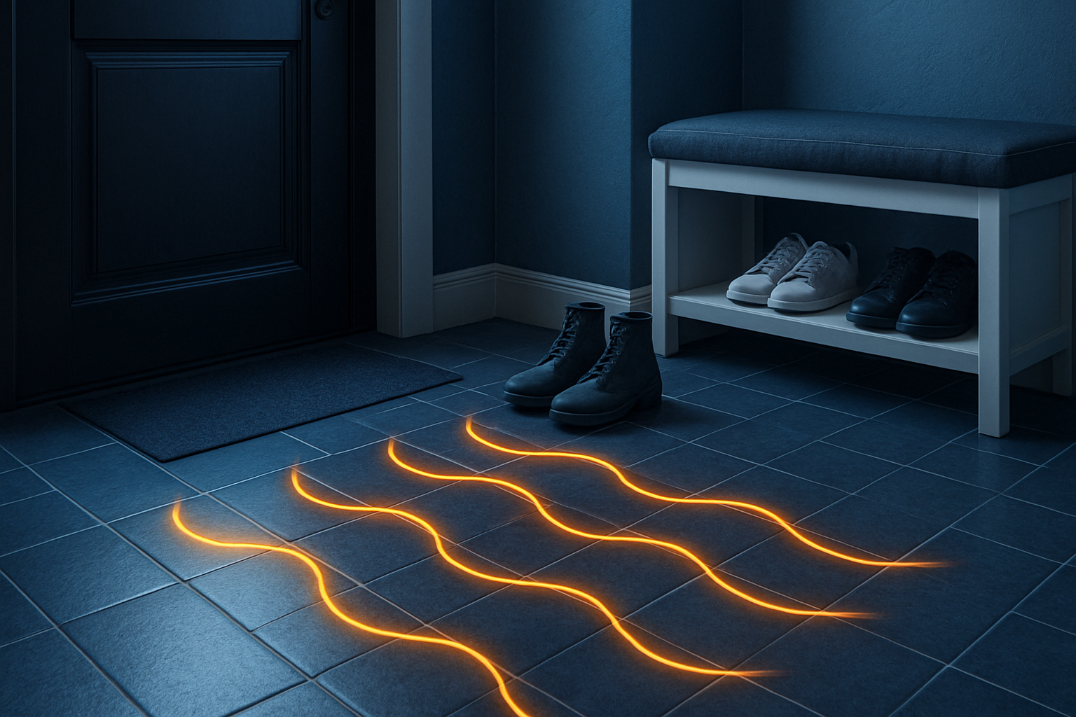 ThermoVolter | Термо Вольтер входная зона, отзыв о тёплом полу у двери, теплый пол в прихожей